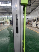Fenêtre coulissante à double vitrage en aluminium/PVC/plastique/acier plastique/métal/laiton/matériau composite