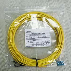 Single-Mode Duplex SC APC-LC APC Glasfaser-Patchkabel für 4G <span class=keywords><strong>CATV</strong></span>-Netzwerke, Erhältlich in 3m, 2m, 1m, 5m, 7m, 10m, 15m, 20m, 30m, 40m - Product Image 5