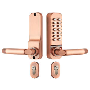 Precios a granel 3ª generación 45mm Montaje en hueco Cerraduras de combinación mecánicas para exteriores Restablecimiento de código sin llave Contraseña impermeable - Product Image 1