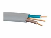 6242Y Hausverkabelung Flachkabel Twin + Erdung Reines Kupfer 2,5mm Elektrokabel Flach PVC-Isolierung