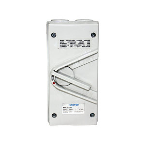 オーストラリア規格IP66防水UKF工業用<span class=keywords><strong>DC</strong></span>屋外アイソレータスイッチ - Product Image 1