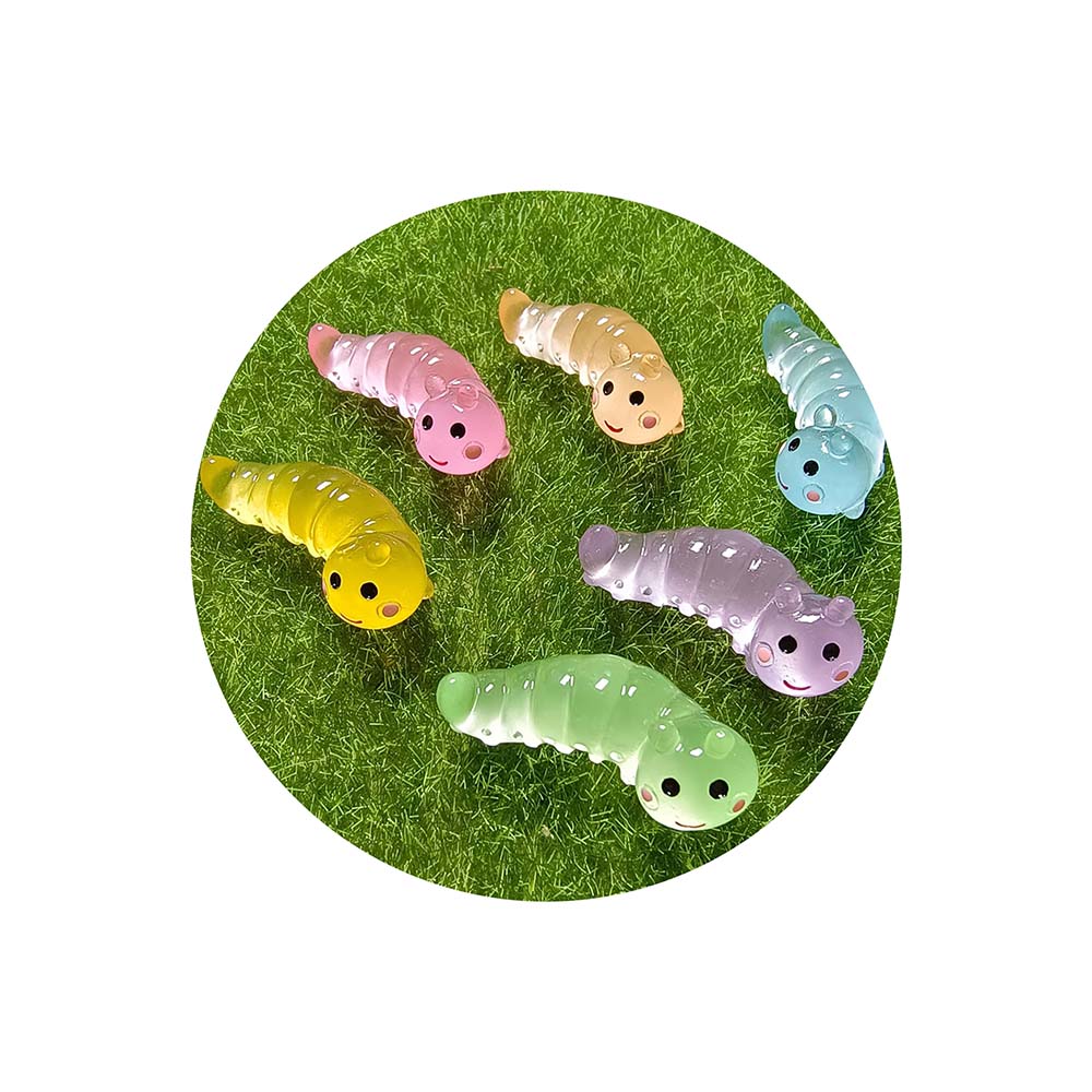 45 Mini Bruchi Luminescenti In Resina – Set 15 Stili Animaletti Che Si Illuminano Al Buio Per Terrario, Giardino Fatato E Decorazioni Fai Da Te