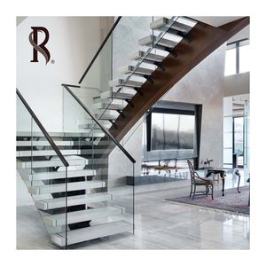 Kits de <span class=keywords><strong>escalera</strong></span> recta interior nórdica moderna personalizada Mono Stringer <span class=keywords><strong>viga</strong></span> <span class=keywords><strong>central</strong></span> <span class=keywords><strong>precio</strong></span> de fábrica aumento nórdico personalizado - Product Image 1