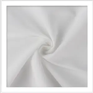 Ordentliche weiße Farbe 75D Twill wasserdichter 4-Wege-Stretch-Stoff für Kleid