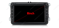 MEKEDE Android 8G 128G Vidéo de voiture pour VW/Skoda/Seat/Octavia/Golf 5/6/Touran/Passat B6/B7/Jetta Car-play BT GPS