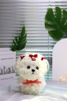 Boneka Beruang Mawar 25cm Grosir 2024, Beruang Mawar 35cm, Beruang Bunga Mawar Buatan, Hadiah Hari Valentine Terbaik untuk Pacar