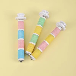 Perchoir à griffes pour perroquet, multicolore, givré, nettoyant et antidérapant pour animaux de compagnie - Product Image 2