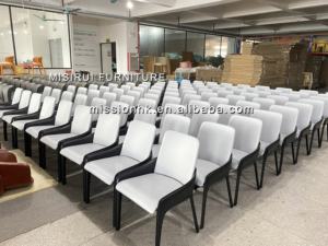 <span class=keywords><strong>Boconcept</strong></span> style eetkamerstoel chaise en cuir véritable dinant la chaise moderne - Product Image 2