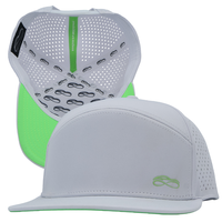 Gorras de Golf Mellin Snapback de 5 Paneles con Logotipo Bordado Personalizado en TPU, Gorra de Béisbol Deportiva Impermeable de Secado Rápido para Hombre