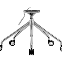 Cadre de chaise élévatrice contemporain accessoire d'assise confortable pour bureaux montage de meubles en aluminium
