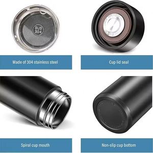 Promotion Business Gift Custom LOGO Print Smart <b>Tea</b> Water Bottle Wholesale Smart <b>Thermos</b> Bottle Smart Temperature Sensor Bottle - Product Image 5