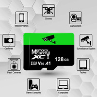 Tarjeta de Memoria SD para Cámara CCTV de Bajo Precio, 128 GB, con Alta Velocidad, Clase 10, UHS-I, U3, V90, Accesorios para Teléfono Portátil, Memorias SD RAM