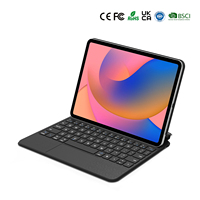 Étui Clavier Magnétique Sans Fil pour iPad 10,9 Pouces 10ème Génération & iPad 11 Pouces A16 2025 – Housse Folio avec Support pour Crayon