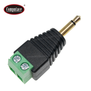 ปลั๊กต่อโทรศัพท์2.5มม. ต่อ2Pin สกรูล็อคการเชื่อมต่อเทอร์มินัล5A กระแสไฟฟ้า - Product Image 2