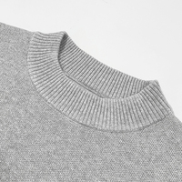 Vente en gros d'usine de pulls personnalisés pour hommes pull tricoté décontracté en coton pull d'hiver pour hommes