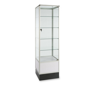 <span class=keywords><strong>Vitrine</strong></span> d'affichage en verre aluminium Full Vision de 72 pouces - Product Image 1