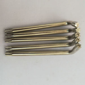 Jeu de clés hexagonales métriques Wan Zheng, tête en forme de fleur de prunier, 90 degrés, qualité industrielle, nickelé, acier 45, clé à douille Torx en forme de L - Product Image 2