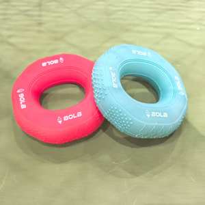 Custom <strong>Training</strong> O Shape Silicone Hand Grip <strong>Ring</strong> Strengthener - Product Image 1