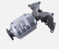 Factory Direct Supply Wholesale Price High-Level Auto Engine Parts Direct Fit Catalytic Converter Hyundai Tuscon Stainless Steel