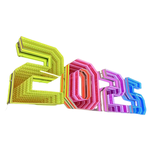 Bande RVB et miroir infini lumineux étanche mots d'impression 3d lettres de canal signalisation LED - Product Image 4