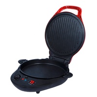 Haute qualité électrique portable mini automatique maison pepperoni fromage steak crêpe double face machine à pizza commerciale