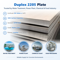 Tôles lourdes Duplex 2205 EN 10028-7 1.4462 de 25 mm à 75 mm pour les coques de cuves chimiques des usines de traitement