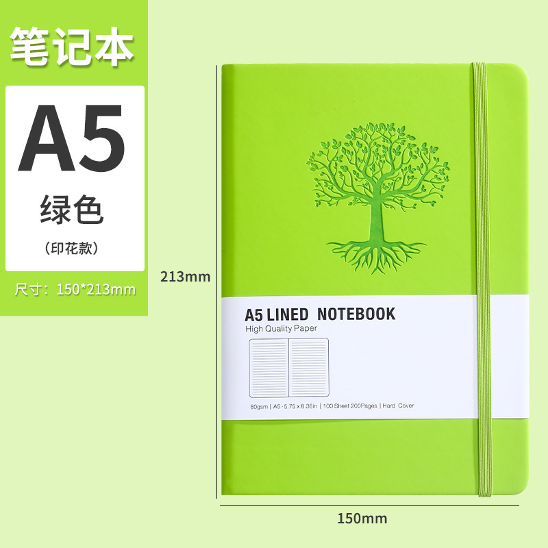 Turquoise-cover printing edition-100 sheets-200 pages