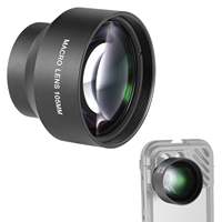Objectif macro HD NEEWER 105 mm pour téléphone intelligent, zoom rapproché, pour plaque arrière d'objectif à filetage 17 mm