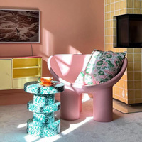 La couleur grise décontractée de mode de taille réglable à la maison peut changer la couleur de la petite table faite sur commande