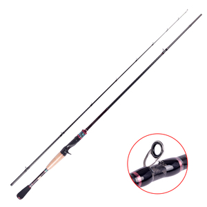 Kit de <span class=keywords><strong>canne</strong></span> à pêche en fibre de carbone avec poignée EVA pour la pêche au bar, au snapper, au <span class=keywords><strong>brochet</strong></span>, au requin, au poisson-chat, à la perche, à la carpe, en eau salée, <span class=keywords><strong>canne</strong></span> à pêche baitcasting, <span class=keywords><strong>canne</strong></span> à pêche pour le bar - Product Image 2