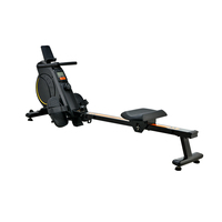Máquina de Remo Plegable Magnética, Rower para Casa, Fitness Cardio Interior Silencioso, Capacidad 120KG