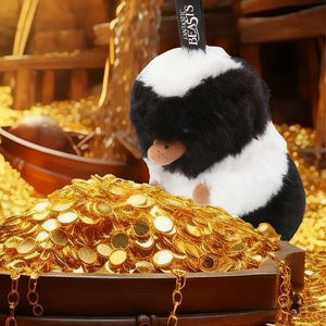 Fantásticos Animales de Peluche de Dibujos Animados, Lindo Llavero de Muñeco Sniffer, Adorno Colgante para Mochila, Disponible para Venta al por Mayor - Product Image 4