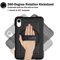 Casing Kokoh Redmi Pad 2 2025 11 Inch, Pelindung Anti Benturan Tahan Lama, Putar 360 Derajat, Dilengkapi Tali Pegangan dan Tali Bahu