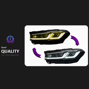 Auto Accessories High Quality 12V New LED Head <b>Lights</b> for M5 5 Series G30 G38 2018-2022 <b>Plug</b> & Play 6000K 100% Fitment - Product Image 2