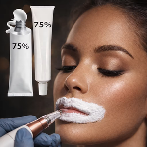 Crème Anesthésiante Semi-Permanente à Haute Concentration (75%) pour Tatouages des Sourcils et des Lèvres – Pâte Anesthésiante pour Tatouage 10g - Product Image 1