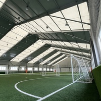 Structure de toit en aluminium sur mesure pour terrain de pickleball de club