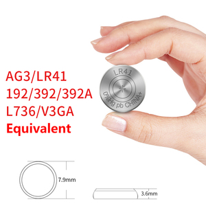 Vendita calda 10 pz AG3 <span class=keywords><strong>LR41</strong></span> 1.5 V Moneta Batteria Alcalina Delle Cellule del Tasto, <span class=keywords><strong>LR41</strong></span>, 192, 392A - Product Image 2