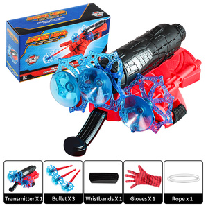 Longxi Spider Launcher Cosplay Trò Chơi Bắn Súng Trẻ Em Vai Trò Chơi Chàng Trai Hút Cup Bóng Mềm Súng Anh Hùng Người Đàn Ông Cho Bé Màu Đỏ - Product Image 6