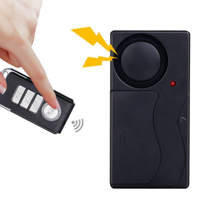 Wireless Anti Theft Vibration Alarm 110dB