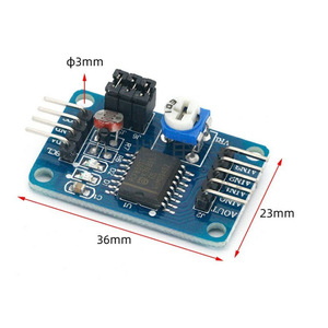 PCF8591 โมดูล 36 มม. x 23 มม. บอร์ดประมวลผลสัญญาณ AD DA คอนเวอร์เตอร์ - Product Image 1