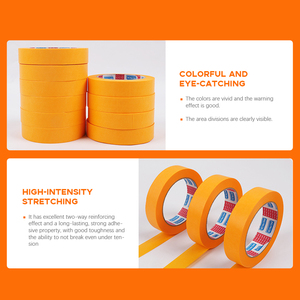 Ruban de masquage Washi <span class=keywords><strong>Goldband</strong></span> pour peintre, haute température, haute adhérence, pour décoration murale - Product Image 4