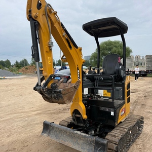 Mini-excavatrice sur chenilles Sany SY18U d'occasion, 1,8 tonne, micro-excavatrice à rotation zéro avec châssis réglable, à vendre - Product Image 1