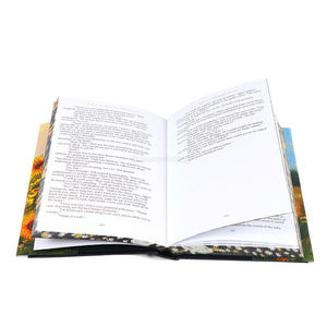 Fabricante de Libros con Bordes Pintados OEM, Impresión en Blanco y Negro, Edición Especial, Libro de Tapa Dura, Novelas - Product Image 3