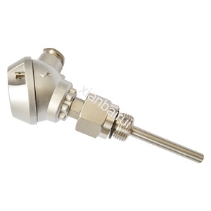 JUMO Rtd Sensor Pt100 Pt1000 Sensor de temperatura Sus316 Rtd Sonda Termopar industrial con termopozo - Product Image 5