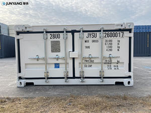 Conteneur d'expédition en acier de haute qualité à prix économique, conteneur à toit ouvert de 20 pieds à demi-hauteur - Product Image 2