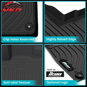 Tapis de sol toutes saisons en TPE pour Honda Pilot 2023-2025, avant et arrière, 3D moulés, imperméables - Product Image 3