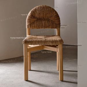 Kursi rotan gaya Perancis <span class=keywords><strong>Modern</strong></span>, kursi makan, kursi rotan makan, kursi kafe, kursi makan - Product Image 2