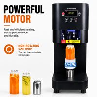 Automatic Sauce Water Juice Jam Jar Can Screw Pet Glass Bottle Cap Sealing Machine Auto Vial Lock Capping Machine