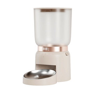 Distributeur automatique de nourriture WIFI 5L pour animaux de compagnie, version à bouton, avec application, appareils intelligents - Product Image 1