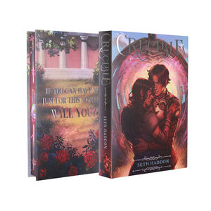 Custom Hardcover Sprayed Edge Novel <b>Book</b> Printing Author Storybook Publishing Case Bound Romance Fiction OEM ODM - Product Image 1